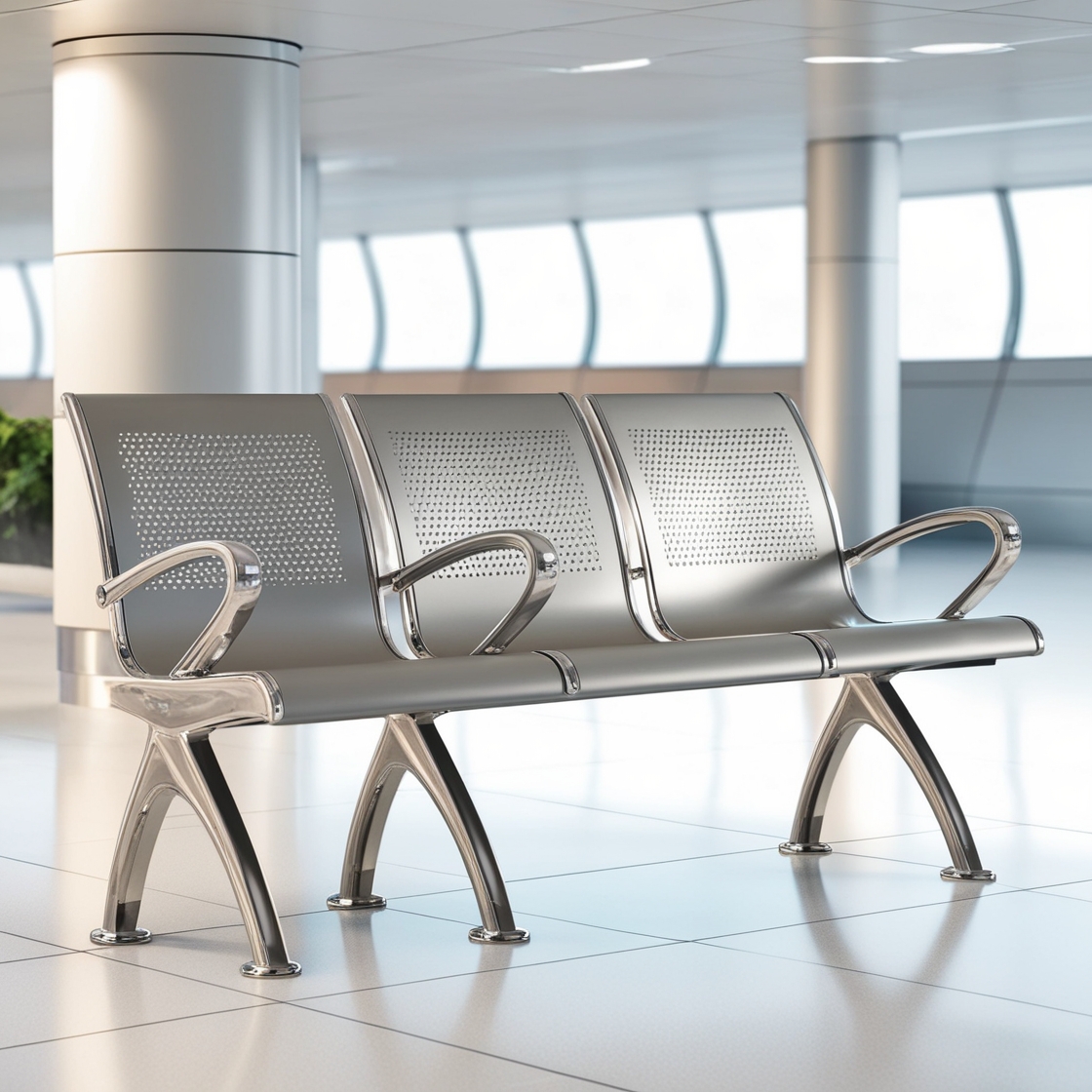 office waiting room bench