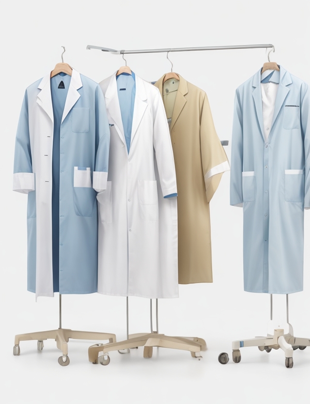 Acid resistant long  sleeve Lab Coat