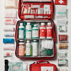 Metal first aid box