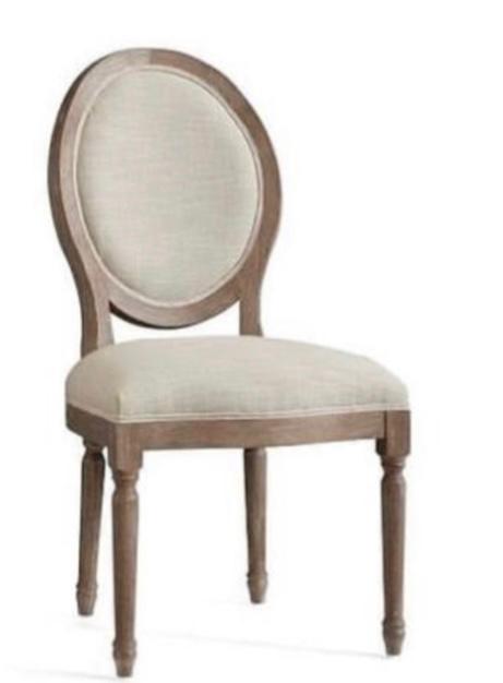 Wooden Louis Chair Sell (Padded Back)