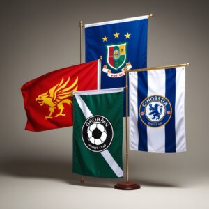 red and white striped flag