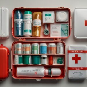 First aid box supplies
