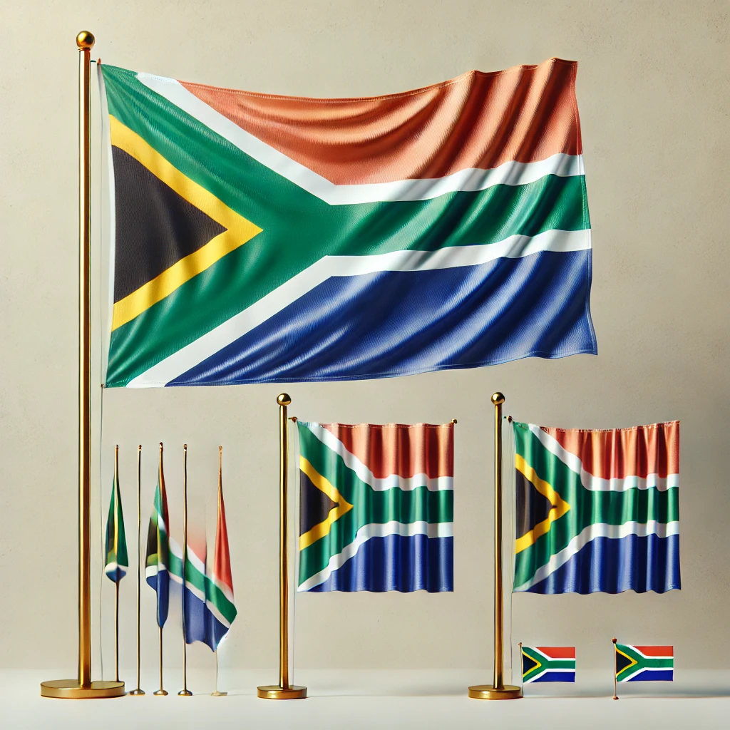 flags in south africa