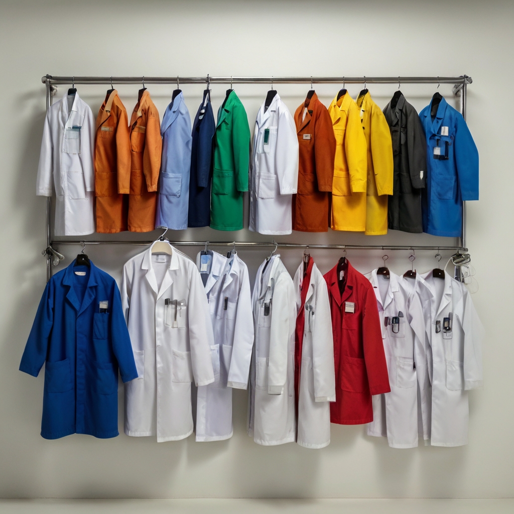 smock Lab coat