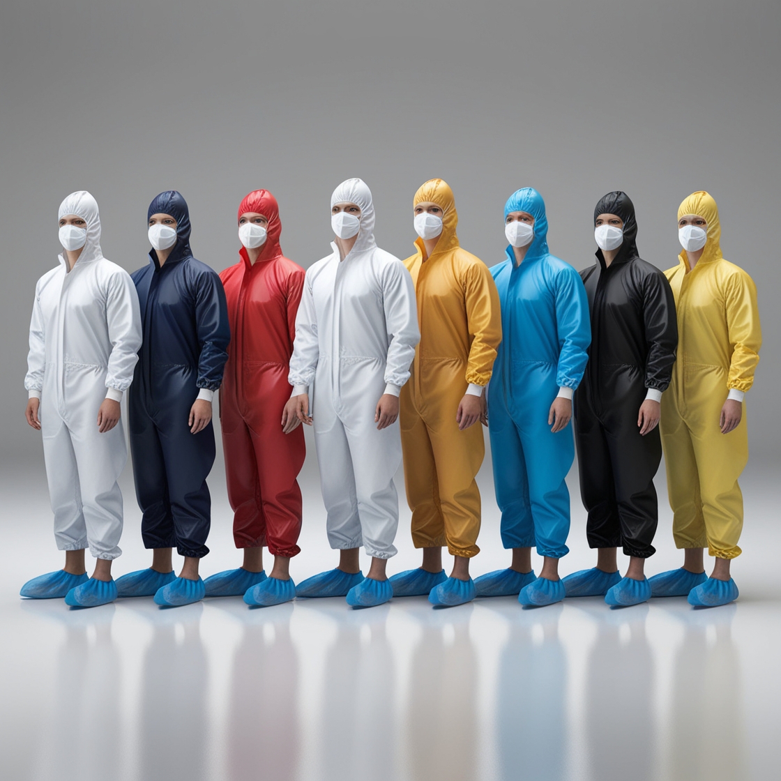 Disposable Coveralls Blue Small