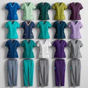 Disposable Scrubs blue