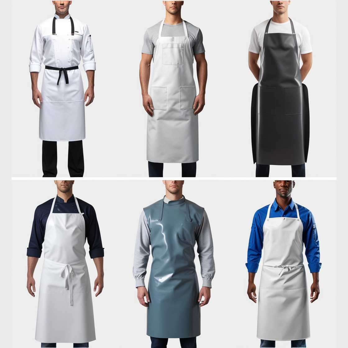 half bistro apron