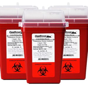 Alternative view of Sharps container 10L Base & Lid Round