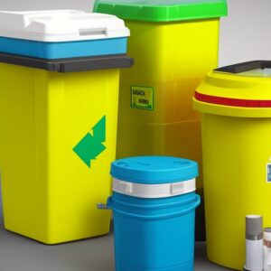 sharps bin round (choose an option: 20/25 litre)