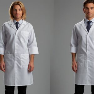 blue lab coat