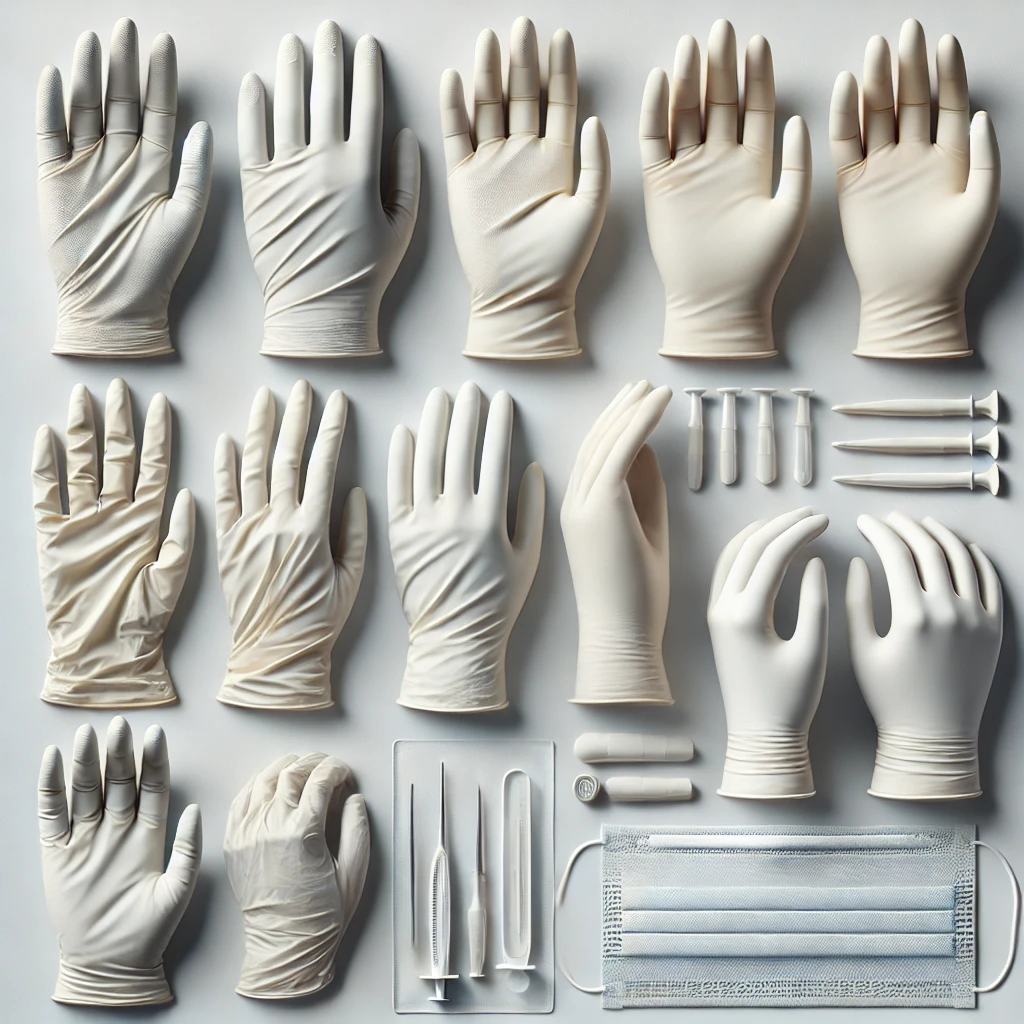 Veterinary palpation gloves
