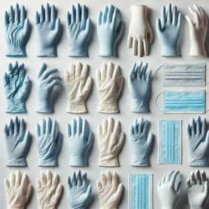 medical exam nitrile gloves