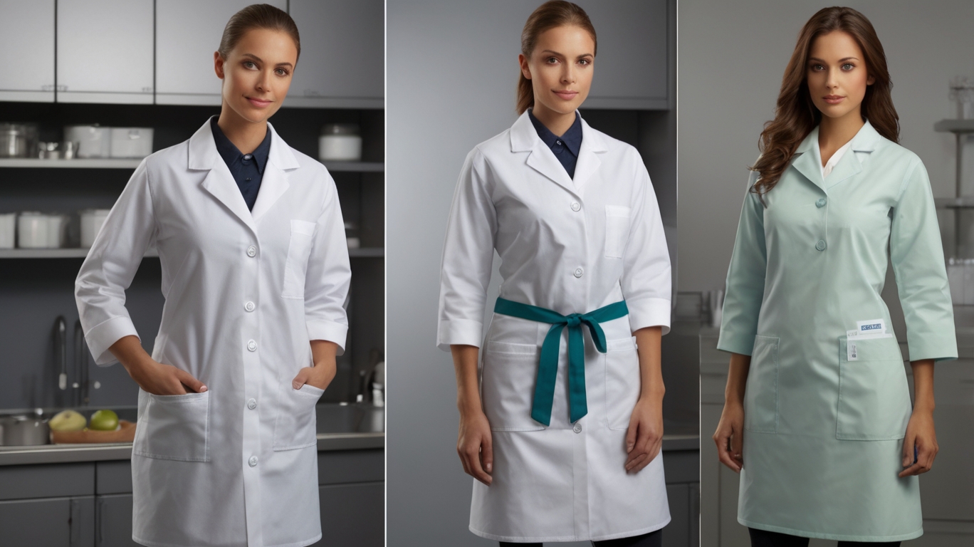 Flame Resistant Lab Coat XL Blue