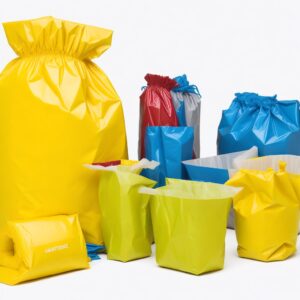 biohazard waste container with lid