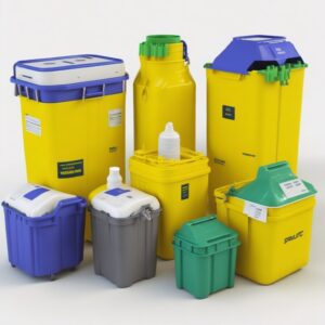 biohazardous waste receptacles