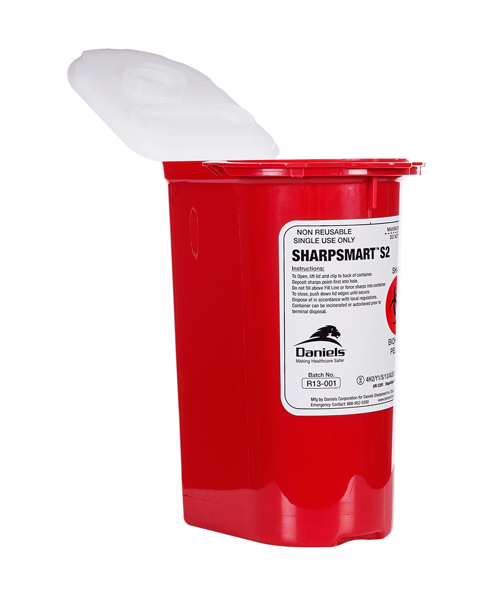 Sharps containers - single use 25L