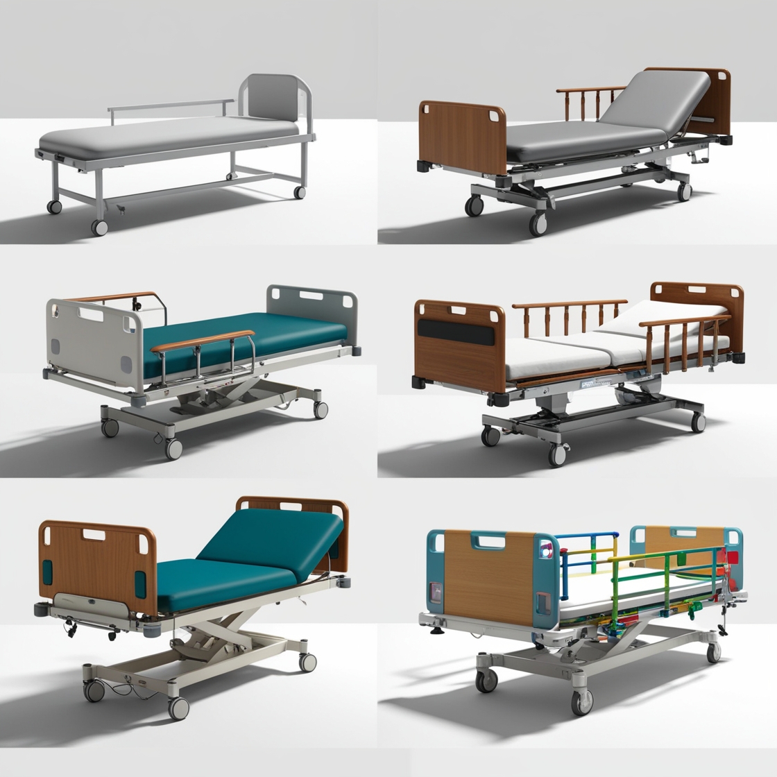 1 CrankManual Hospital bed