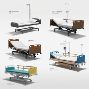 Healthcare procedure bed