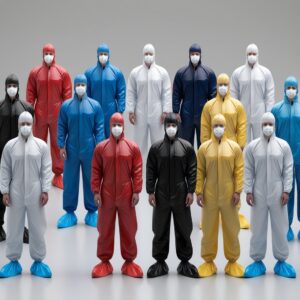 White Disposable Coveralls - XX Large