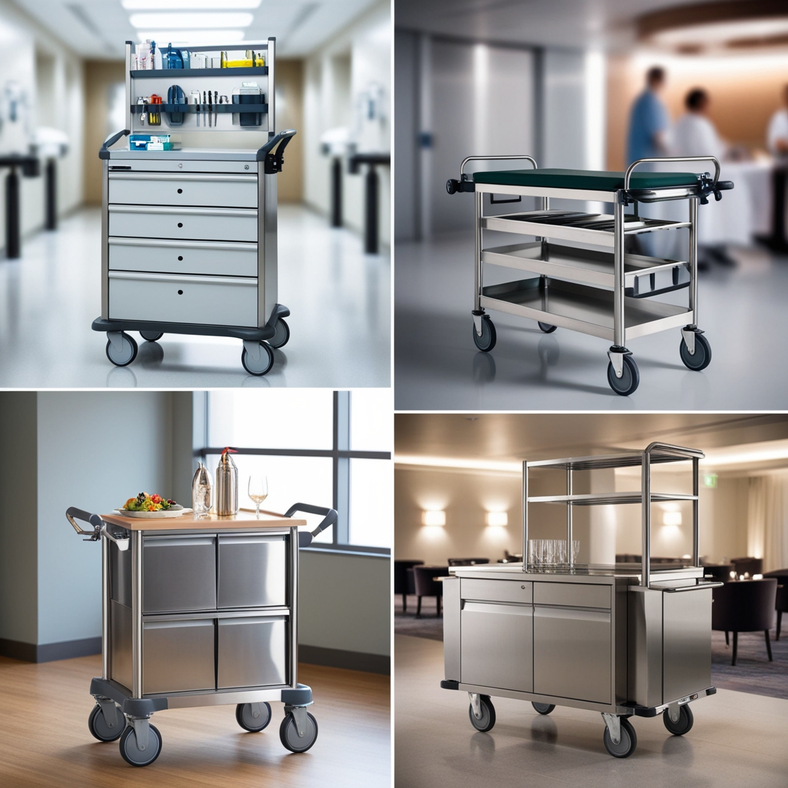 wound dressing dressing trolley equipment