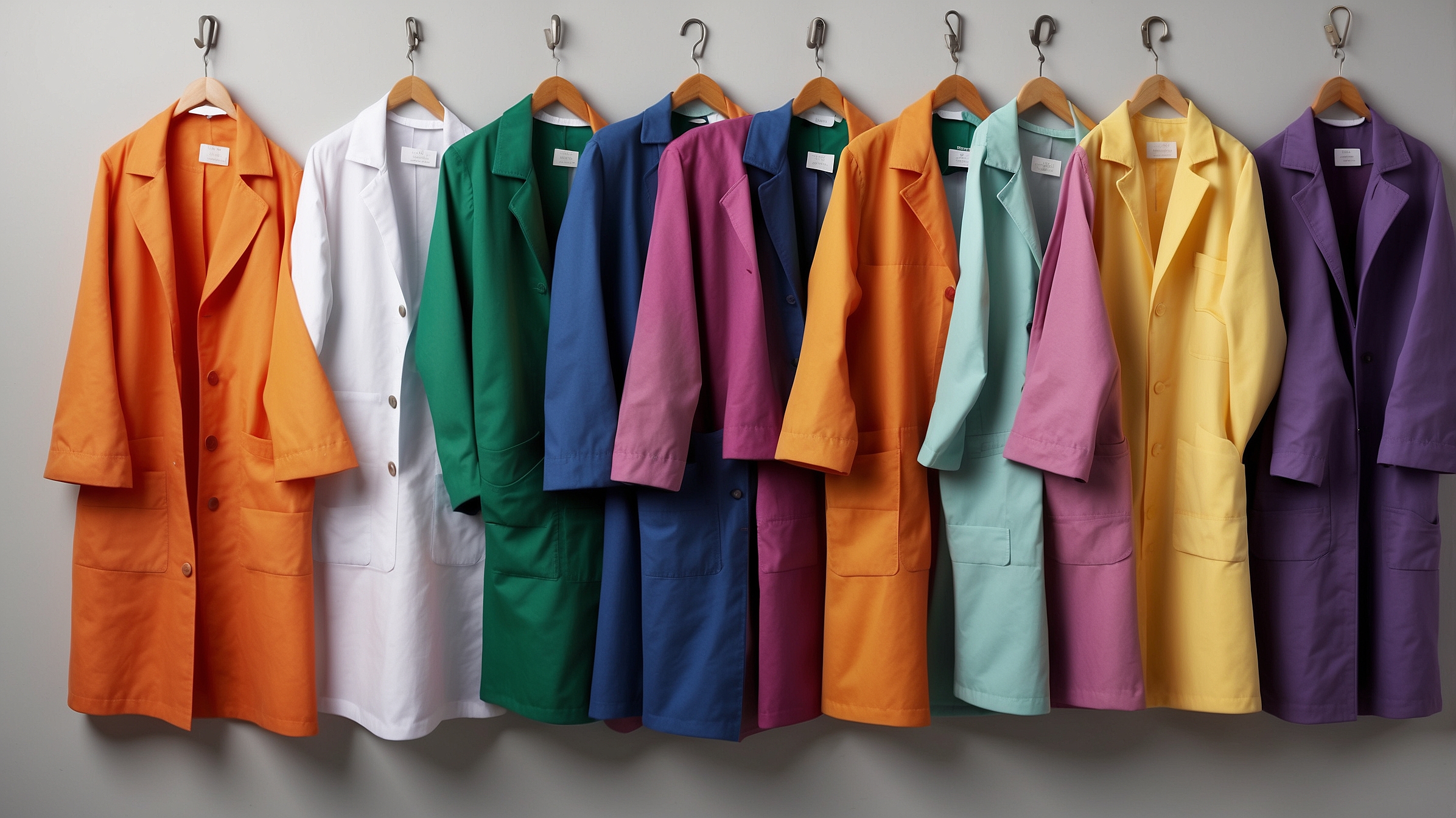 fluid resistant acid resistant lab coats
