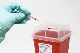 Sharps container 10L Base & Lid Round - Image 4