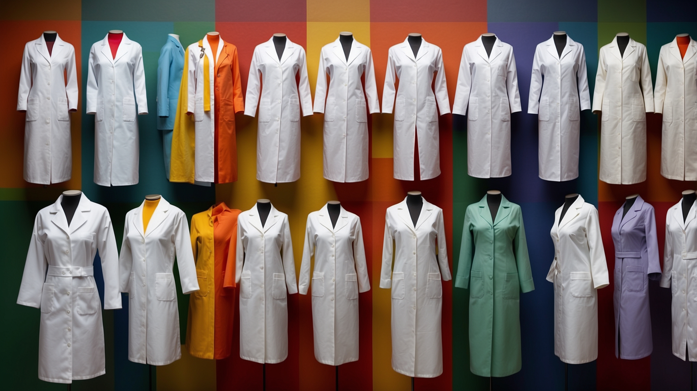 acid resistant polypropylene Lab coat
