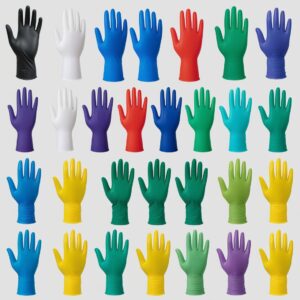 latex surgical gloves