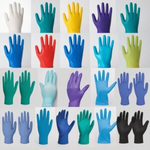 shamrock synthetic vinyl High risk exam ination gloves