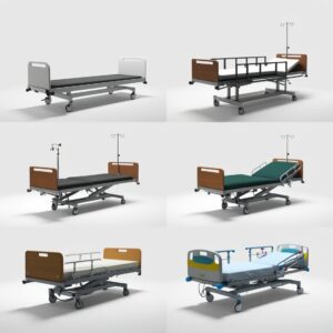 patient Examination table with drawers