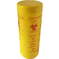 Sharps container 10L Base & Lid Round - Image 6