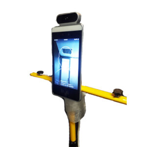 Alternative view of wooden Cholera bed