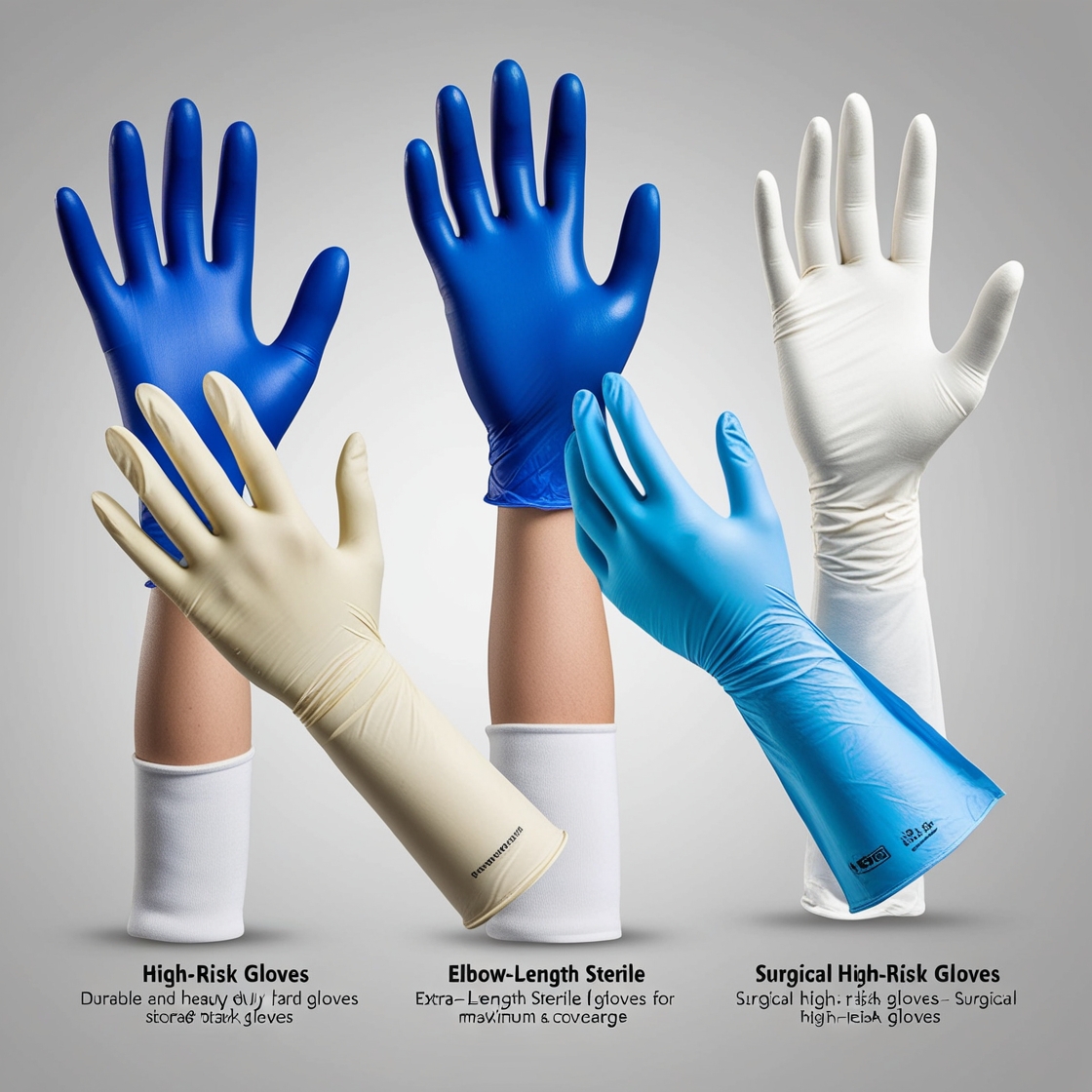 xxl High risk exam gloves
