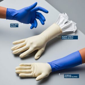 surgical gloves latex free sterile