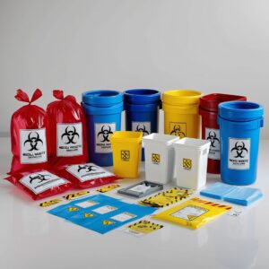 biohazard waste receptacle