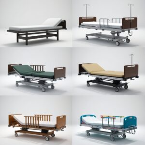 Health evaluation bed