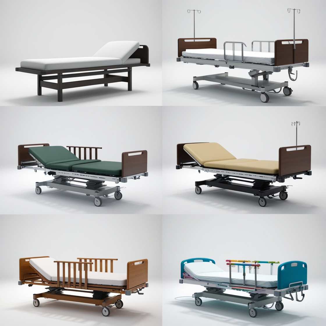 Health evaluation bed