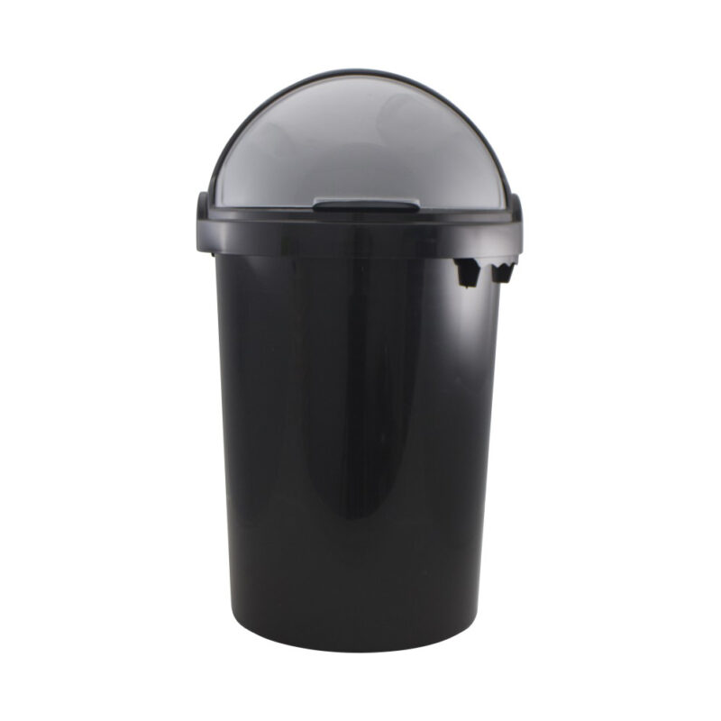 50L Black Dustbin