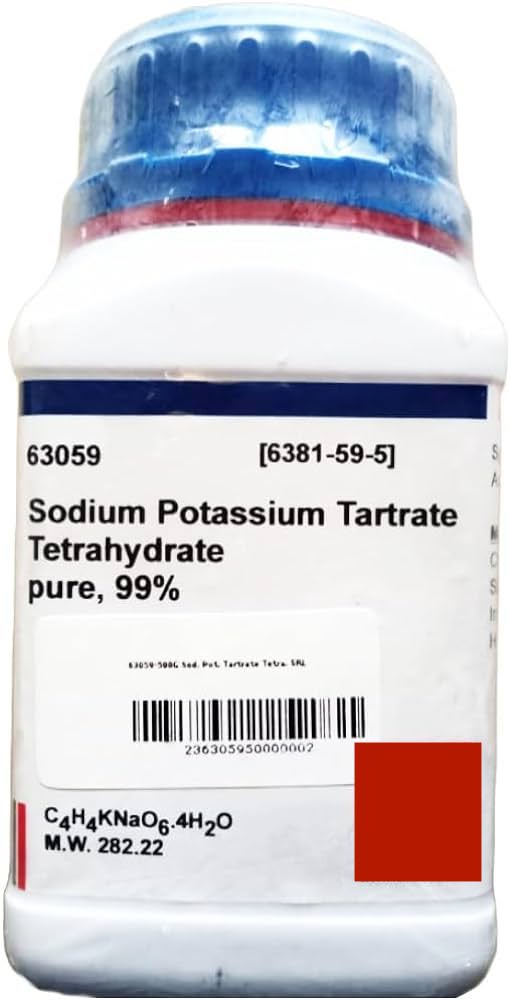 Potassium Sodium Tartrate tetra-hydrate AR 500g