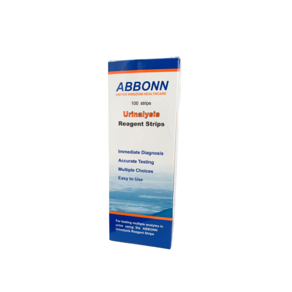 Abbonn Urinalysis Strips 10pa (100’s)