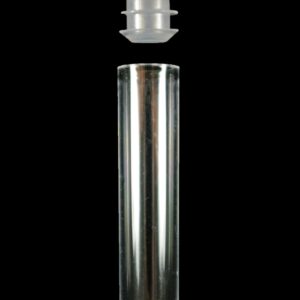 Test Tube, Glass, With Cap 16mm x125mm