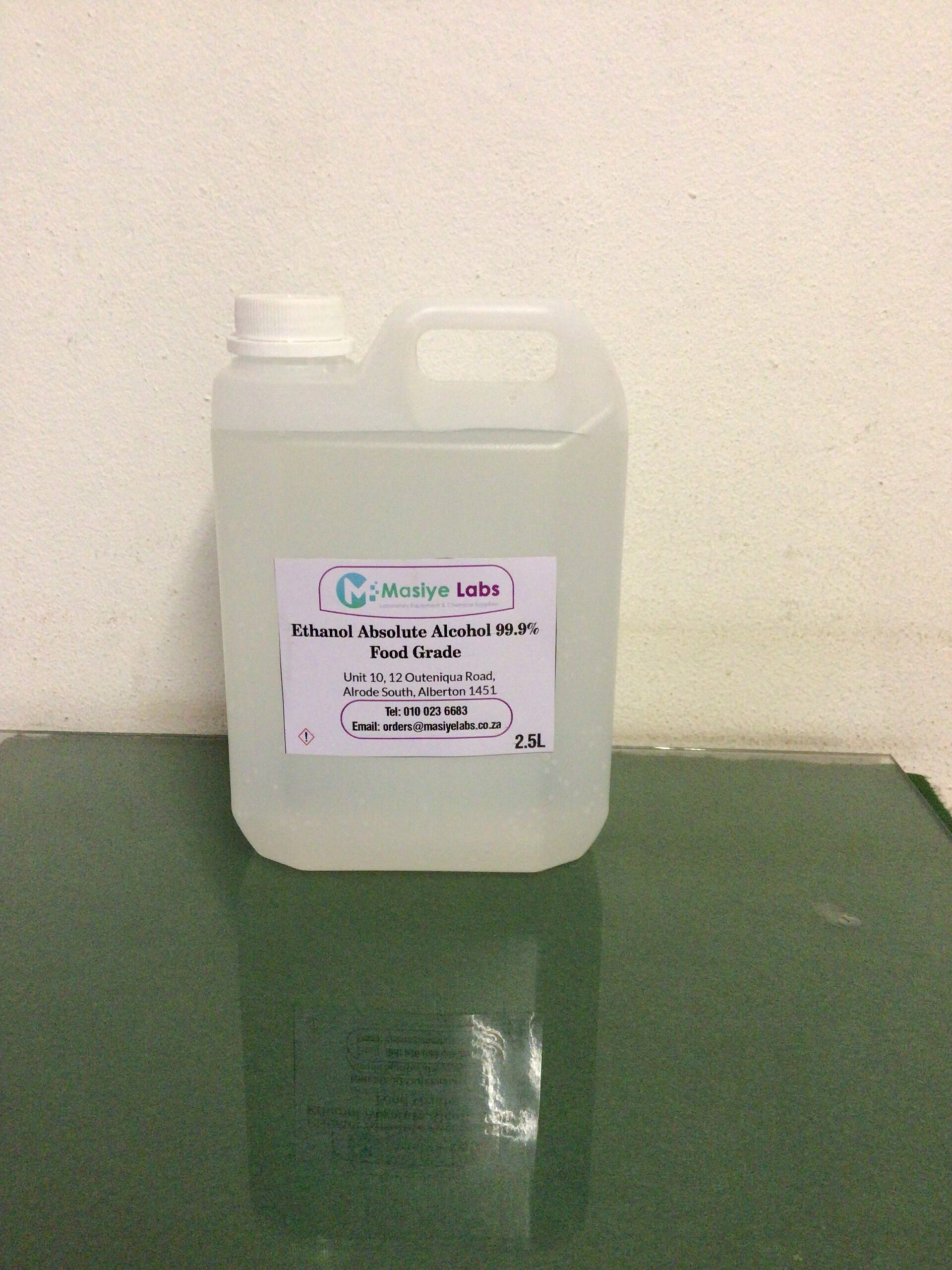 Ethanol Absolute Food Grade 99.9 2.5L