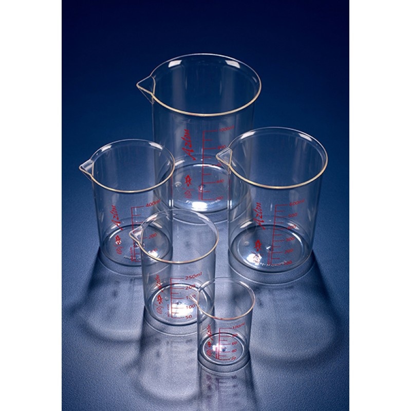 Beakers, Glass Low Form 500ml