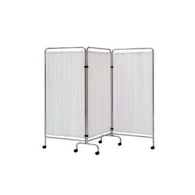 3 fold Mobile bedscreen Epoxy powder coated