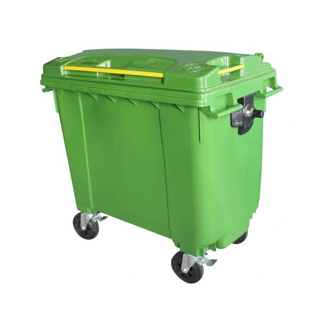 Heavy-Duty Industrial Wheelie Bins (110L),