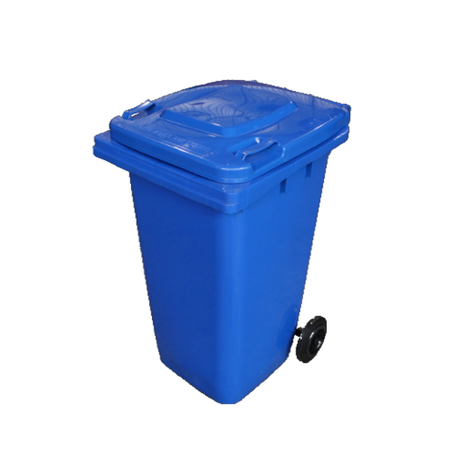 240L Green Wheelie Bin for Garden Waste
