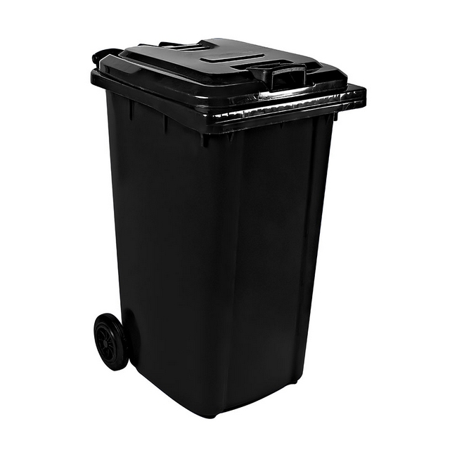 120L Slimline Wheelie Bin for Tight Spaces