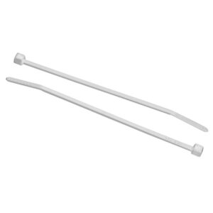 Cable Ties - 395 x 4.7 mm - White - Pack of 100 - TOOC130W