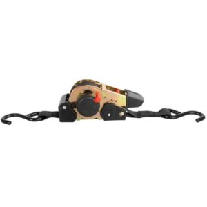 Ratchet Tie Down - Retractable - Heavy-Duty Polyester - 3.5m x 25mm - TOOR1515