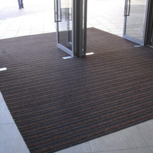 Entrance Mat - Trio Scraper Carpet - 2000 x 200 x 1.3 cm - Brown - PMD050001